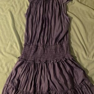 DO + BE Purple ruffle dress
